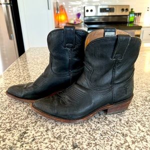 Frye Womens Cowboy Boots Shortie Billy